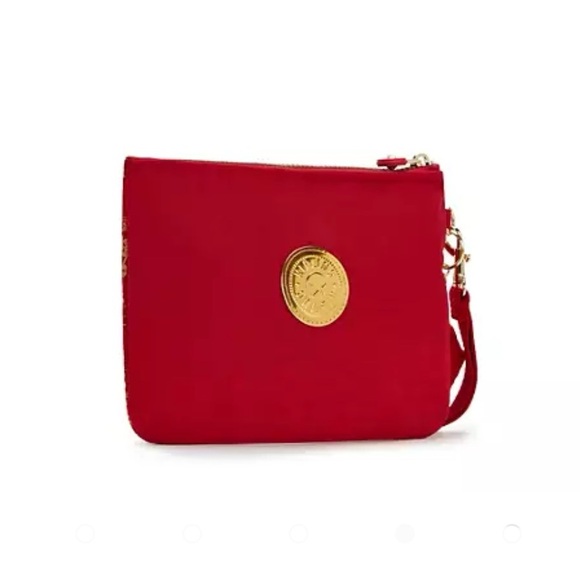 NWT Kipling tango red zap wristlet pouch - Picture 4 of 9
